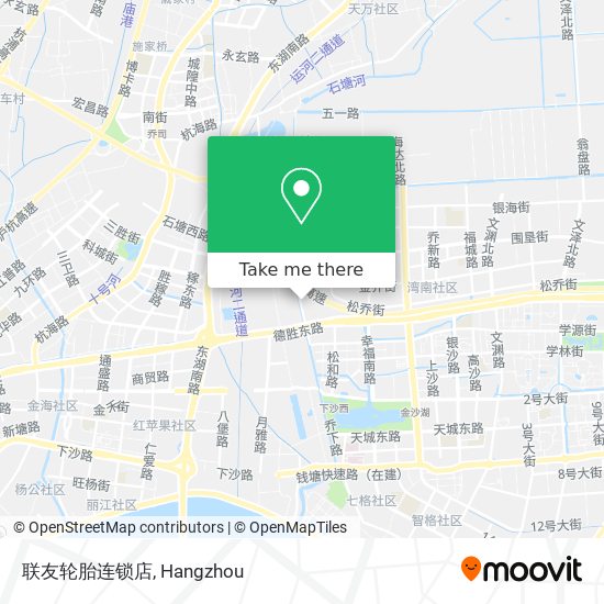 联友轮胎连锁店 map