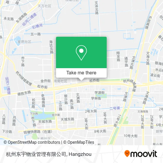 杭州东宇物业管理有限公司 map