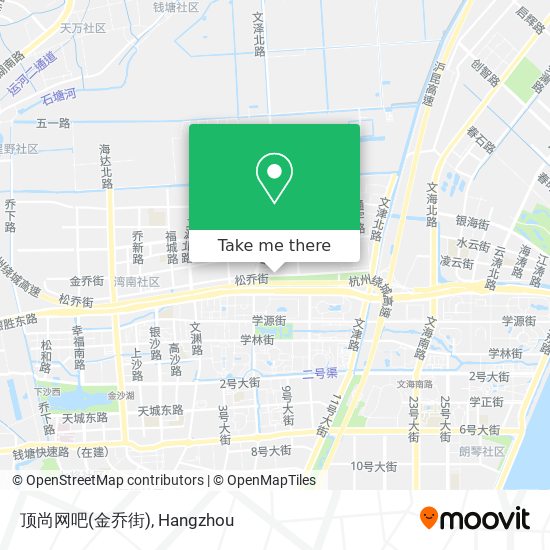 顶尚网吧(金乔街) map