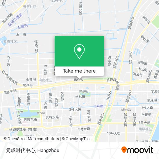 元成时代中心 map