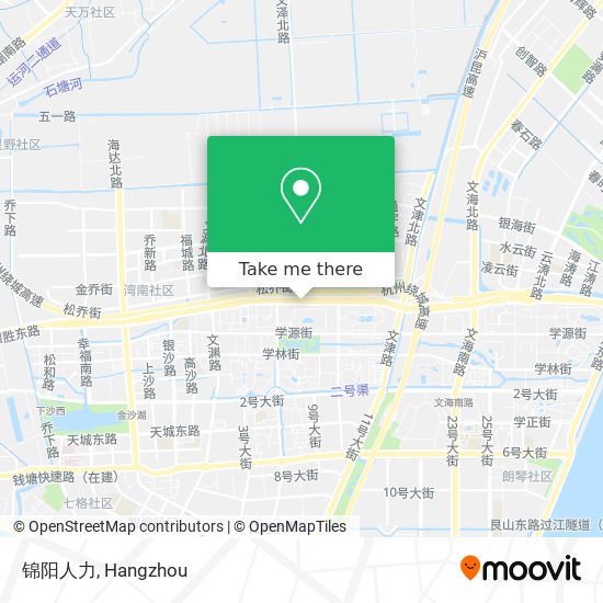锦阳人力 map