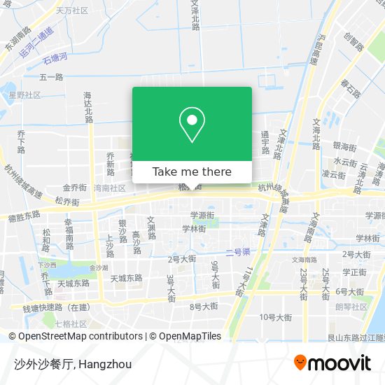 沙外沙餐厅 map