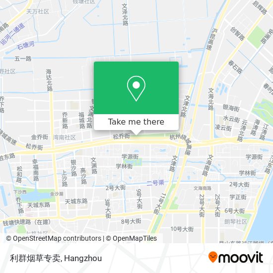 利群烟草专卖 map