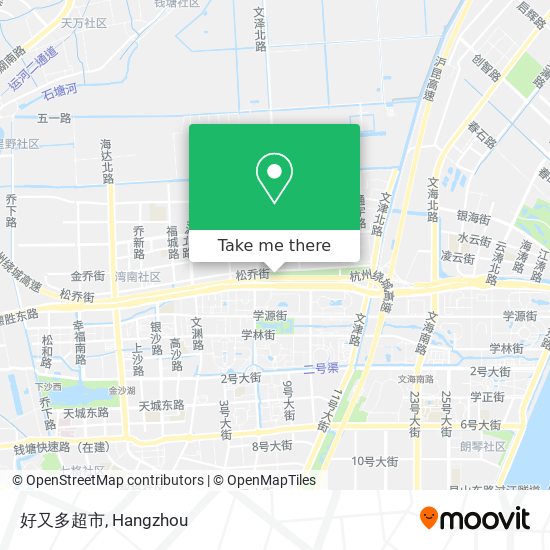 好又多超市 map