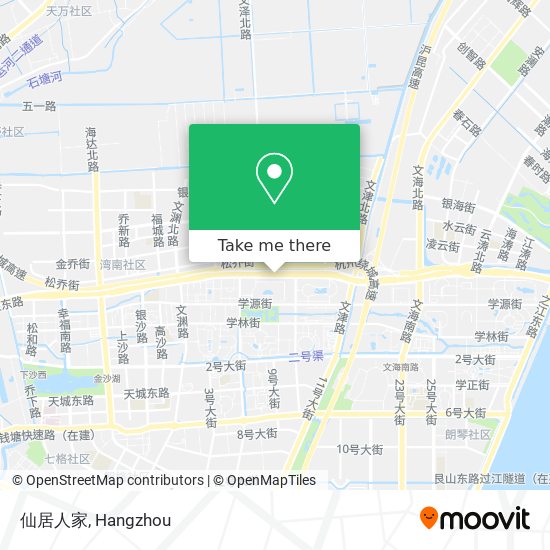 仙居人家 map