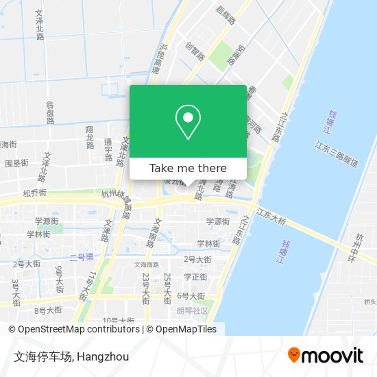 文海停车场 map
