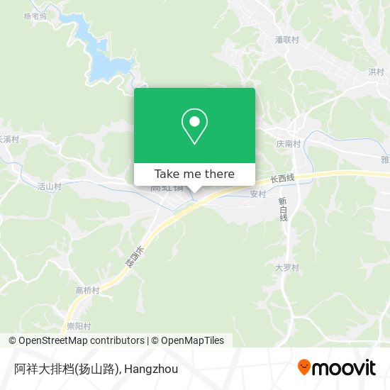 阿祥大排档(扬山路) map