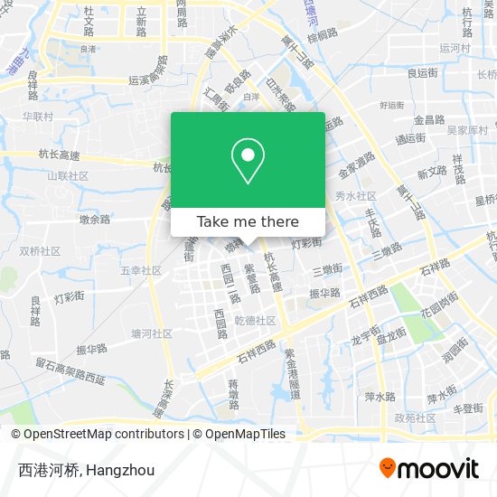 西港河桥 map