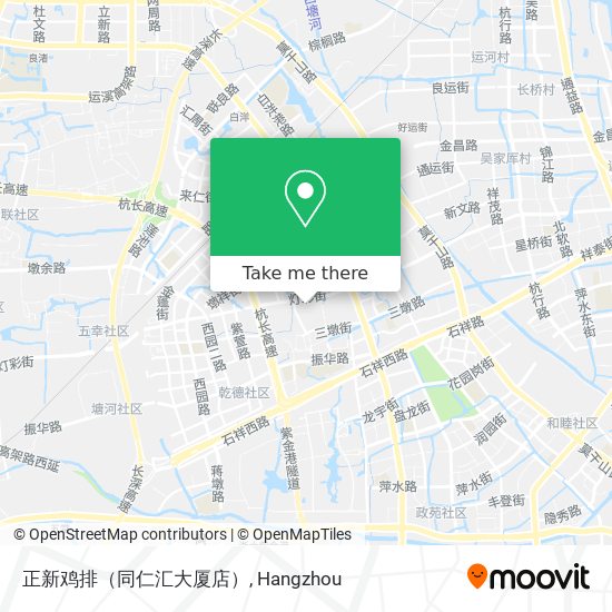 正新鸡排（同仁汇大厦店） map