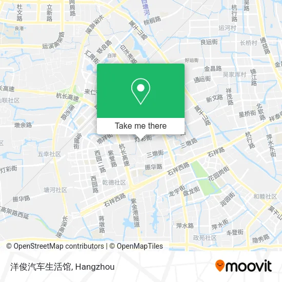 洋俊汽车生活馆 map