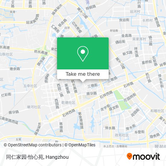 同仁家园-怡心苑 map