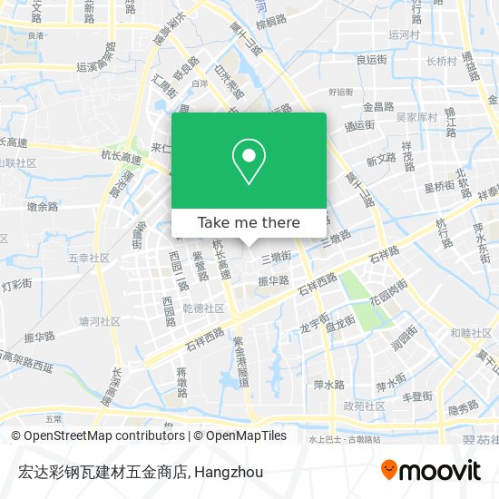 宏达彩钢瓦建材五金商店 map
