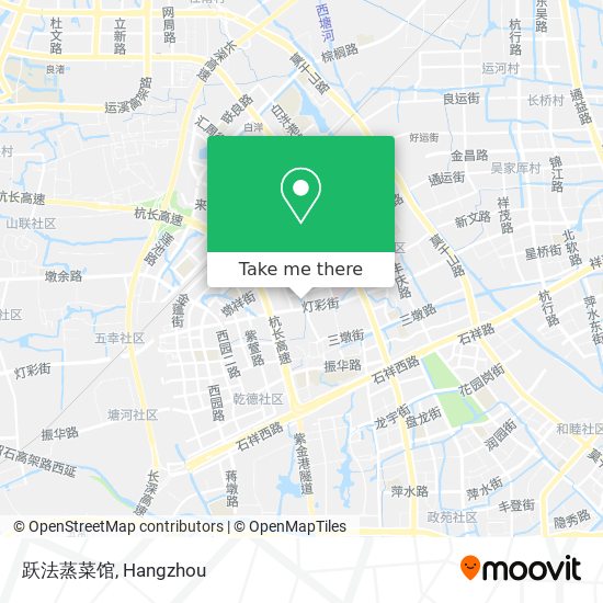 跃法蒸菜馆 map
