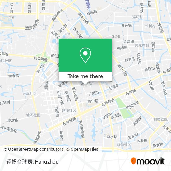 轻扬台球房 map