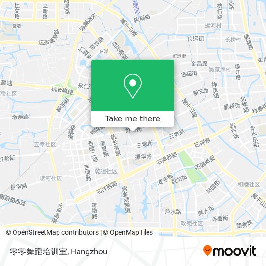 零零舞蹈培训室 map