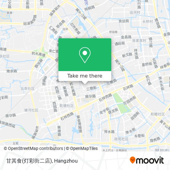甘其食(灯彩街二店) map