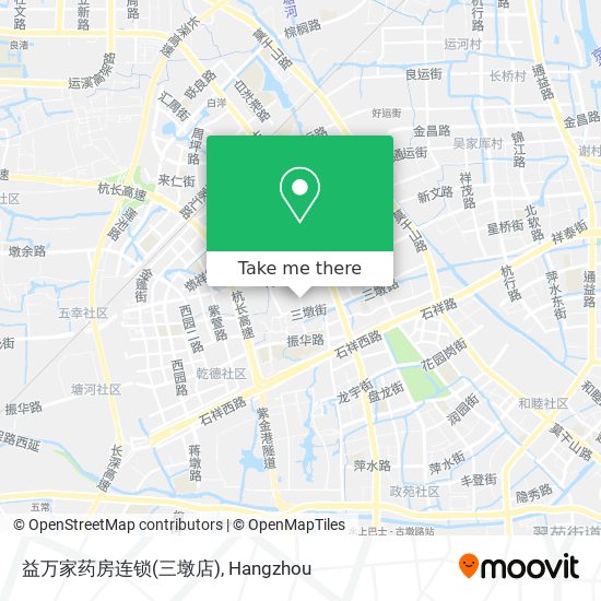 益万家药房连锁(三墩店) map