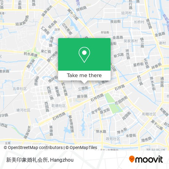 新美印象婚礼会所 map