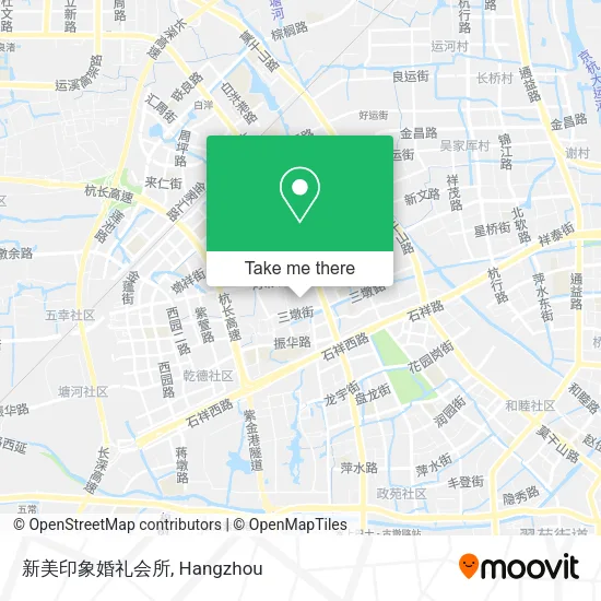 新美印象婚礼会所 map
