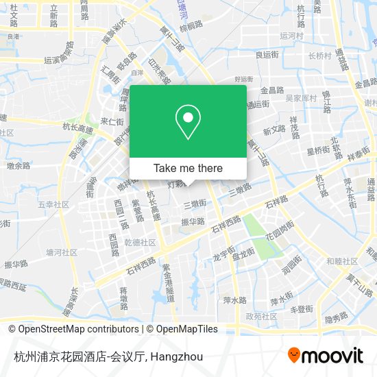 杭州浦京花园酒店-会议厅 map