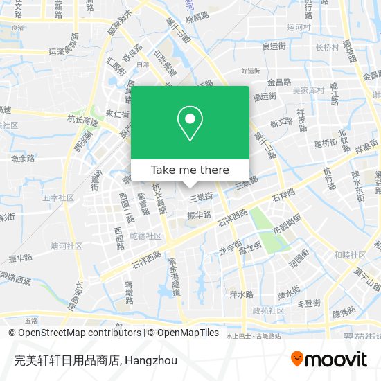 完美轩轩日用品商店 map
