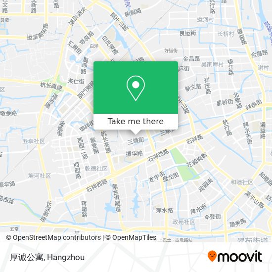 厚诚公寓 map