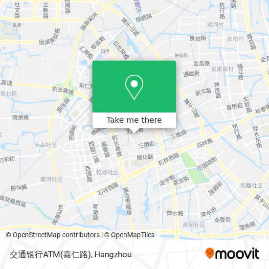 交通银行ATM(嘉仁路) map
