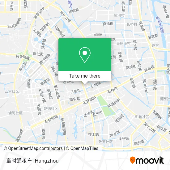 赢时通租车 map