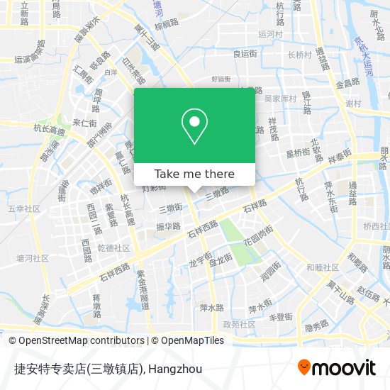 捷安特专卖店(三墩镇店) map