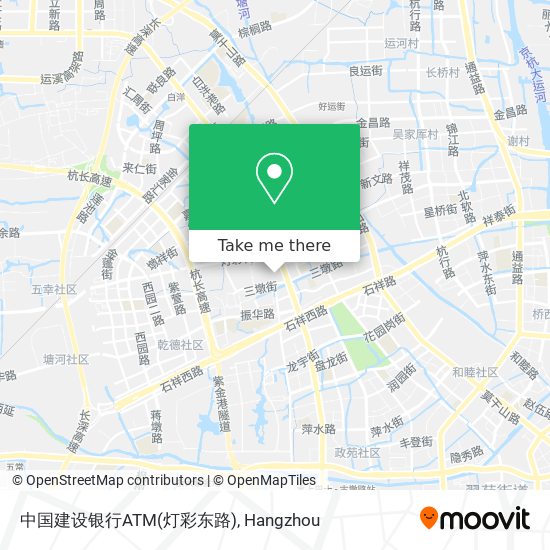 中国建设银行ATM(灯彩东路) map