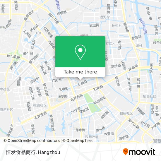 恒发食品商行 map