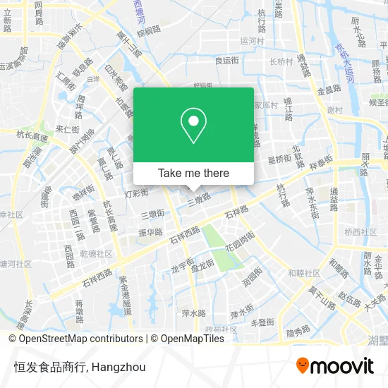 恒发食品商行 map