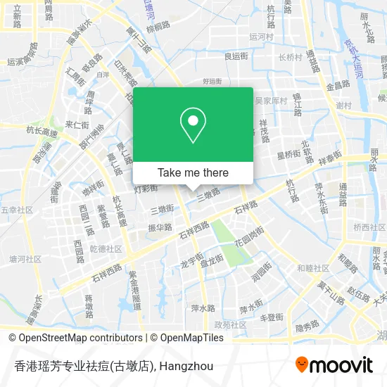 香港瑶芳专业祛痘(古墩店) map