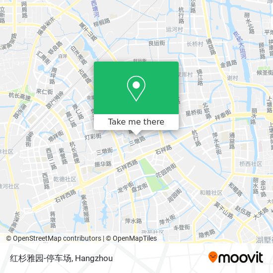 红杉雅园-停车场 map
