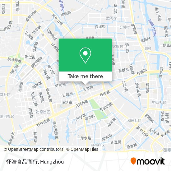 怀浩食品商行 map