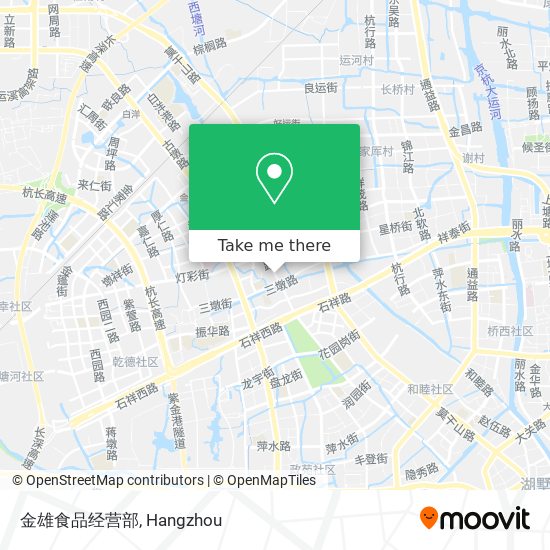 金雄食品经营部 map