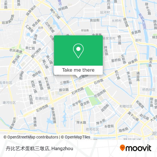 丹比艺术蛋糕三墩店 map