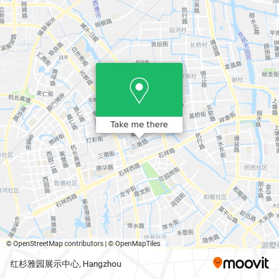红杉雅园展示中心 map