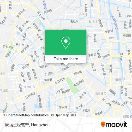 康福王经营部 map