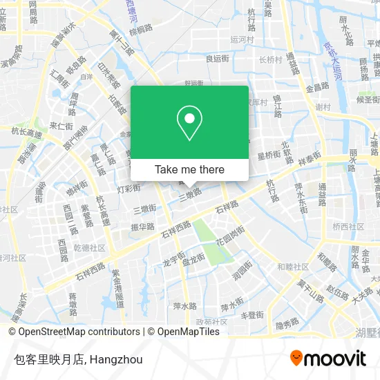 包客里映月店 map
