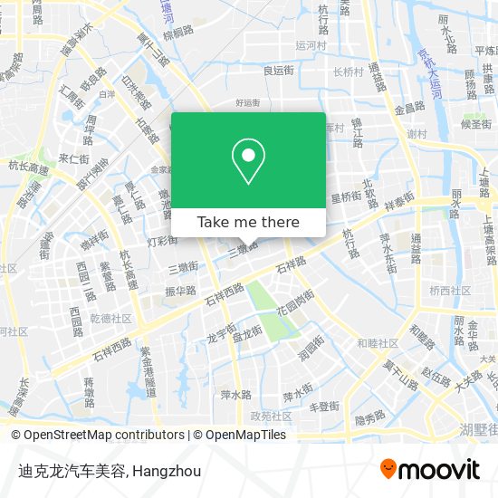 迪克龙汽车美容 map
