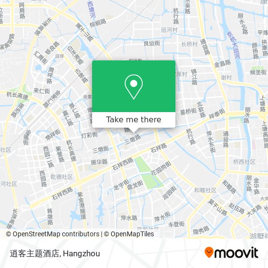 逍客主题酒店 map