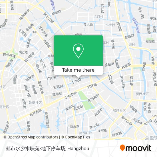 都市水乡水映苑-地下停车场 map