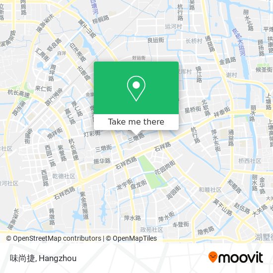 味尚捷 map