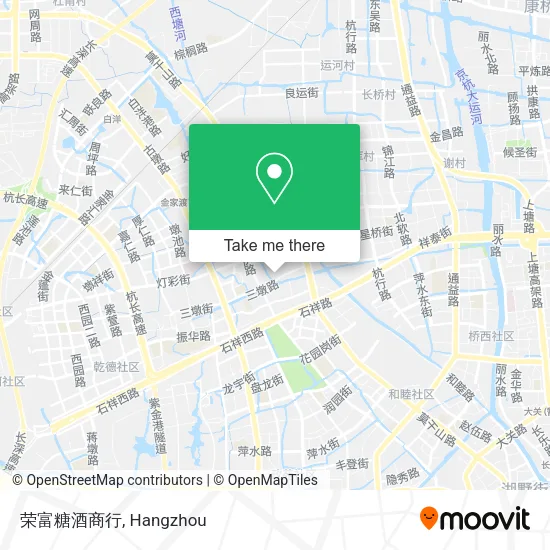 荣富糖酒商行 map