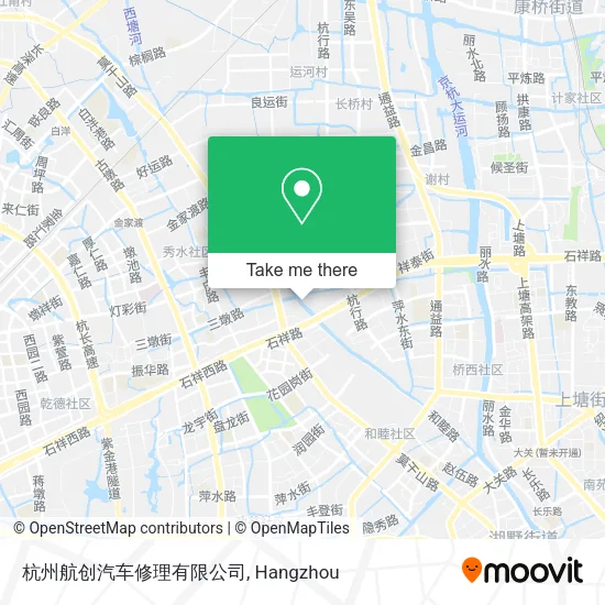 杭州航创汽车修理有限公司 map