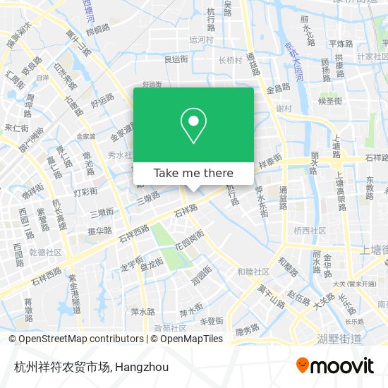 杭州祥符农贸市场 map