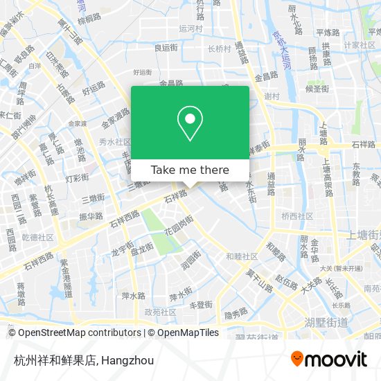 杭州祥和鲜果店 map