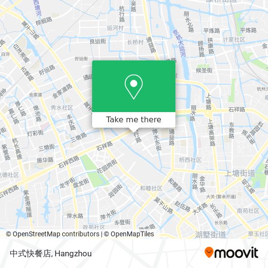 中式快餐店 map