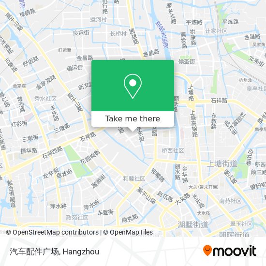 汽车配件广场 map